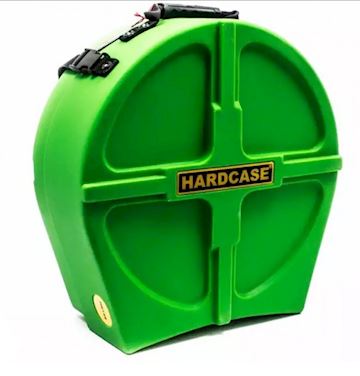 Hardcase - hnp14s-lg 14" snaredrum koffer light green