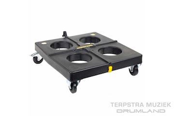 Hardcase - hntrolley wheeled trolley c/w 4 wheels