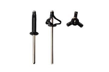 Hardcase - p254 split rivet voor hardware koffers per stuk