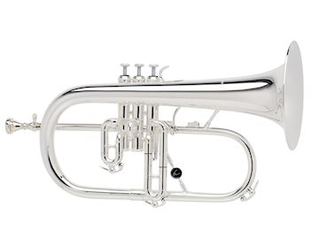 Courtois - ac154 flugelhorn bugel professional model silverplated