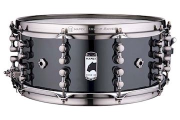 Mapex - bpdlmh4600lpb black panther 14x6" jeff hamilton snaredrum
