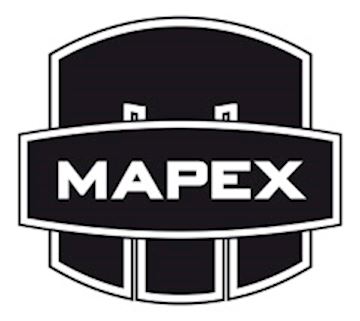 Mapex - ktmxstbdwh logo sticker bassdrum wit