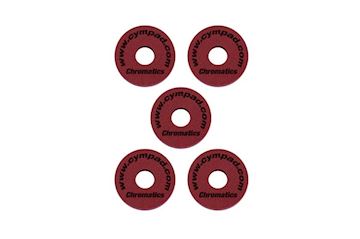 Cympad - cs15/5-c chromatics ø 40 / 15 mm crimson - set 5 stuks