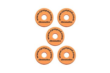 Cympad - cs15/5-o chromatics ø 40 / 15 mm oranje - set 5 stuks