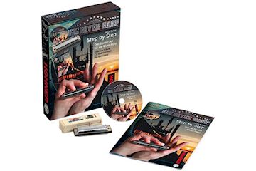 Hohner - step by step blues starter set c blues harp