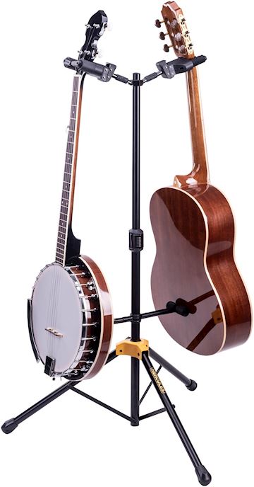 Hercules - gs-422b+ gitaarstand voor 2 instrumenten