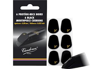 Vandoren - vmcx6+ mondstukplakker zwart 0.80 mm (6)