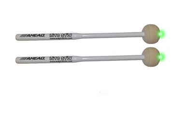 Lite stix - abm4 bassdrumsticks alu shaft