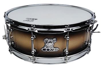 Bone - snaredrum carbcutter 14"x5,5" charcoal smoke, chrome hw