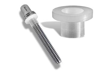 Hendrix drums - sw100w sleeved washers white 100 stuks
