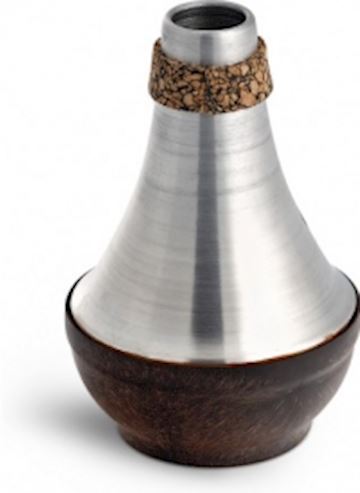 Stomvi - 9533 study aluminium / bottom “rm” piccolo trumpet mute