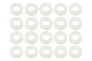 Sparedrum - cb-w nylon washer, white (20)