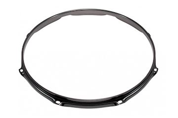 Sparedrum - hs23138bk 13" 8 gats2.3mm triple flange hoop black nickle
