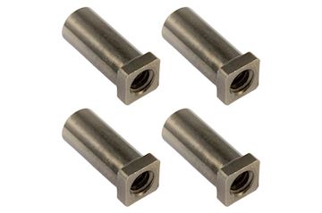Sparedrum - sn-sq-20b swivel nut 20mm square head brass (4 stuks)
