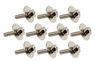 Sparedrum - wsc4-14 mounting screw for wooden shell m4 x 14mm (10 stuks)