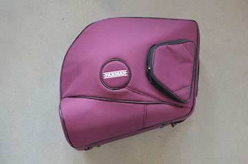 Paxman - ym purple waldhoorn koffer met afschroefbare beker