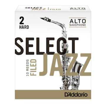 Daddario - rsf10asx2m jazz select filed altsaxofoon 2m 10 stuks