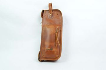 Go9 - stickbag stokkentas deluxe leather cognac