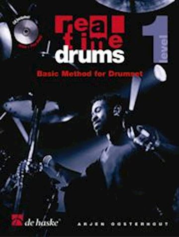 Boek - real time drums level 1 basic methode (bk-cd) for drumset