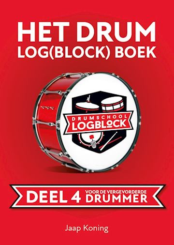 Boek - deel 4 drum log(block) boek jaap koning