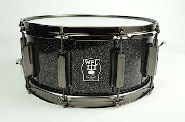 Wfliii - 6514l-501nt 1909 14x6,5" aluminium snare black sparkle