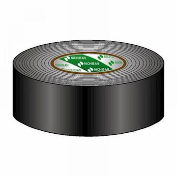 Nichiban - cloth gaffer tape 50mm/50 meter zwart