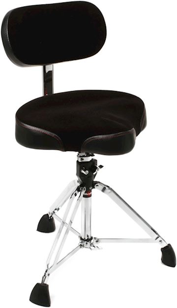 Gibraltar - 9608mb 9000 series drum throne + backrest