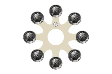 Big fat snare drum - bfsd-octopus bling ring octopus met 8 jingles