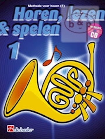 Boek - horen, lezen & spelen hoorn 1 + cd
