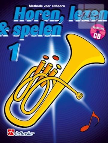 Boek - horen, lezen & spelen althoorn 1 + cd