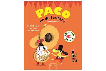 Boek - paco en de fanfare geluidenboekje