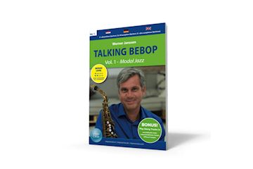 Boek - talking bebop vol.1 altsaxofoon ´modal jazz´