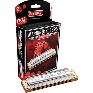 Hohner - marine band 1896 c- mineur 20 stimmzungen