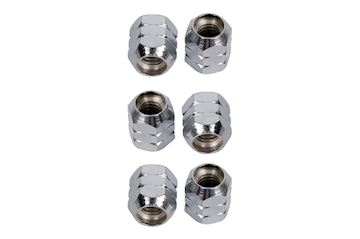 Latin percussion - lp952 super nuts chrome (set van 6)