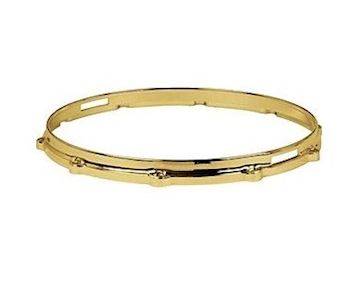 Ludwig - l1410sb 14" snare hoop (10 lug, die cast, brass)