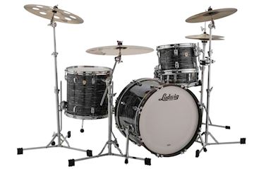 Ludwig - l84233ax1qwc classic maple 22" fab vintage black oyster