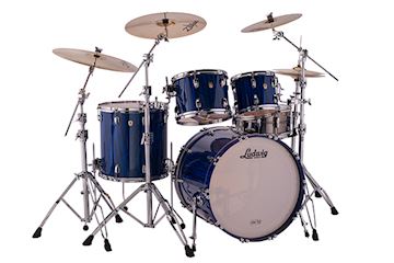 Ludwig - b-stock l8424axlb drumstel classic maple electrostatic blue