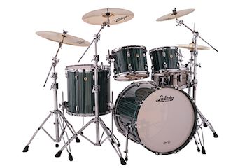 Ludwig - b-stock l8424axlg drumset classic maple electrostatic green