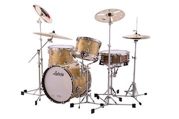 Ludwig - l84823axao classic maple 18" jazzette - aged onyx