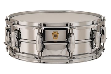 Ludwig - lb400b snaredrum supra phonic 5x14 chrome pl. brass