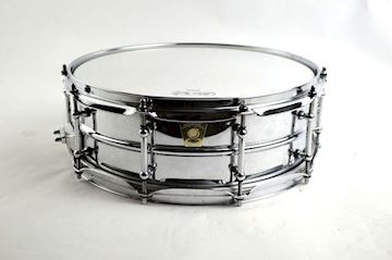 Ludwig - 5x14 chrome plated brass/ supra phonic/ smooth shell/ tube l