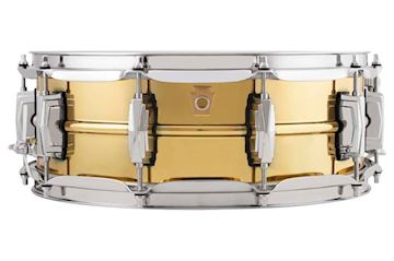 Ludwig - lb401 5x14 "super brass" snaredrum