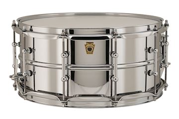 Ludwig - 6,5x14 chrome plated brass/ supra phonic/ smooth shell/ tube