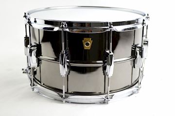 Ludwig - lb408 8x14 black beauty/ supra phonic/ smooth shell