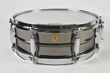 Ludwig - 5x14 black beauty/smooth shell, 8x imperial lugs