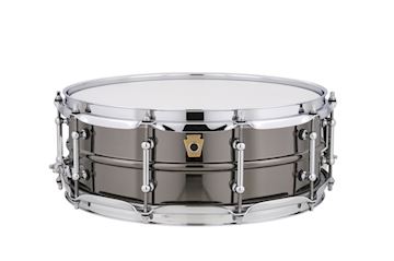 Ludwig - lb416t 5x14 black beauty supra phonic smooth shell tube lugs