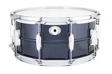Ludwig - lb431db snaredrum 6,5x14 diamond blue brass