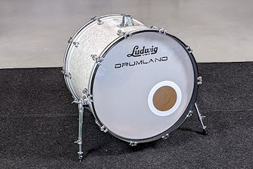 Ludwig - b-stock 22x18" bass drum classic maple - white marine pearl
