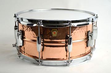 Ludwig - lc662k snaredrum copper phonic 6.5x14 hammered copper imp