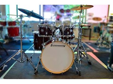 Ludwig - lcb522fxmw element birch drumstel deep brown burst